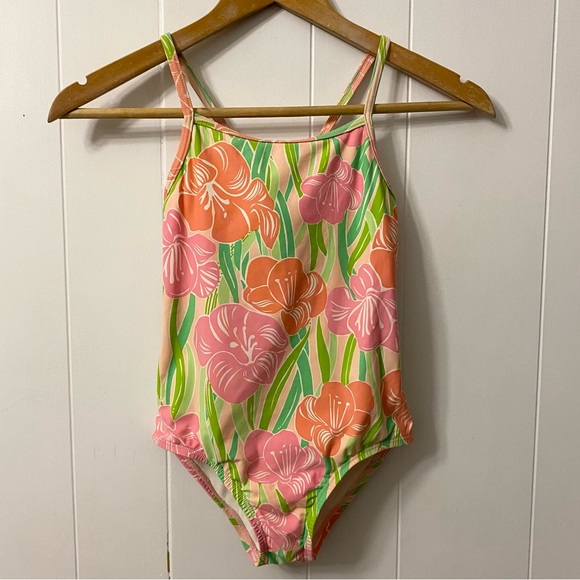 Lilly Pulitzer Other - Lilly Pulitzer One Piece Patterned Bathing Swimsuit Suit Swim Floral Flowers